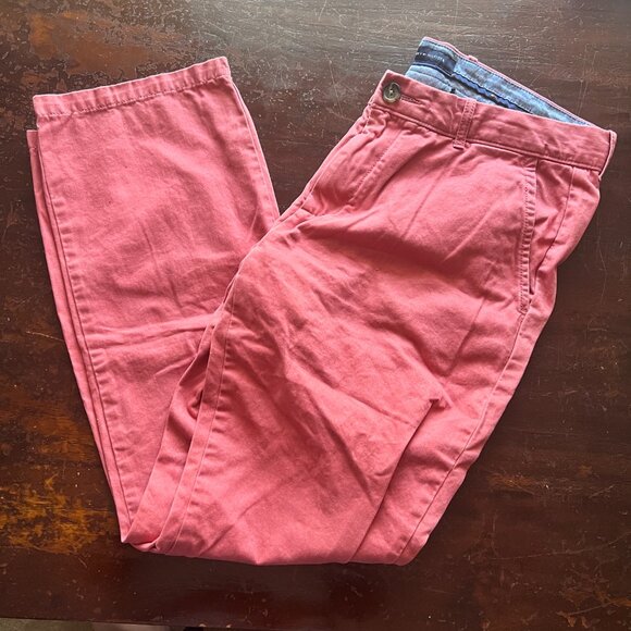 Tommy Hilfiger 'Custom Fit' 34x30 Rose colour men's Slacks BNWOT - Picture 1 of 7